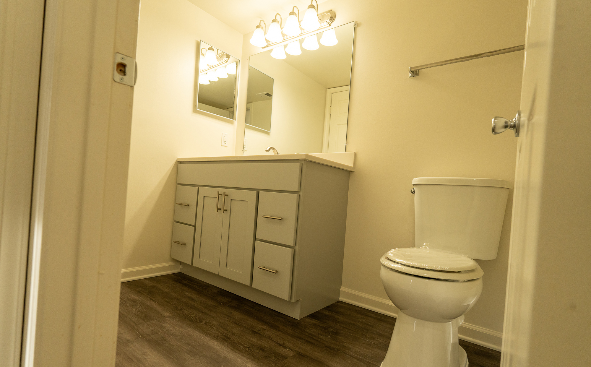 large bathroms lvp floors